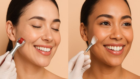 Microneedling vs Chemical Peel: What's Best for Me?